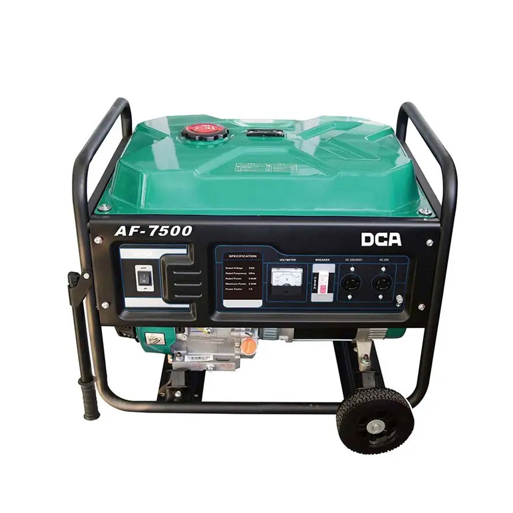 موتور برق بنزینی 6500 وات DCA مدل AF7500