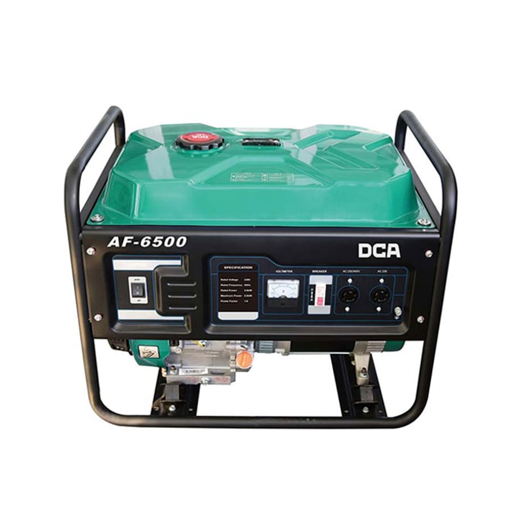 موتور برق بنزینی 5000 وات DCA مدل AF6500