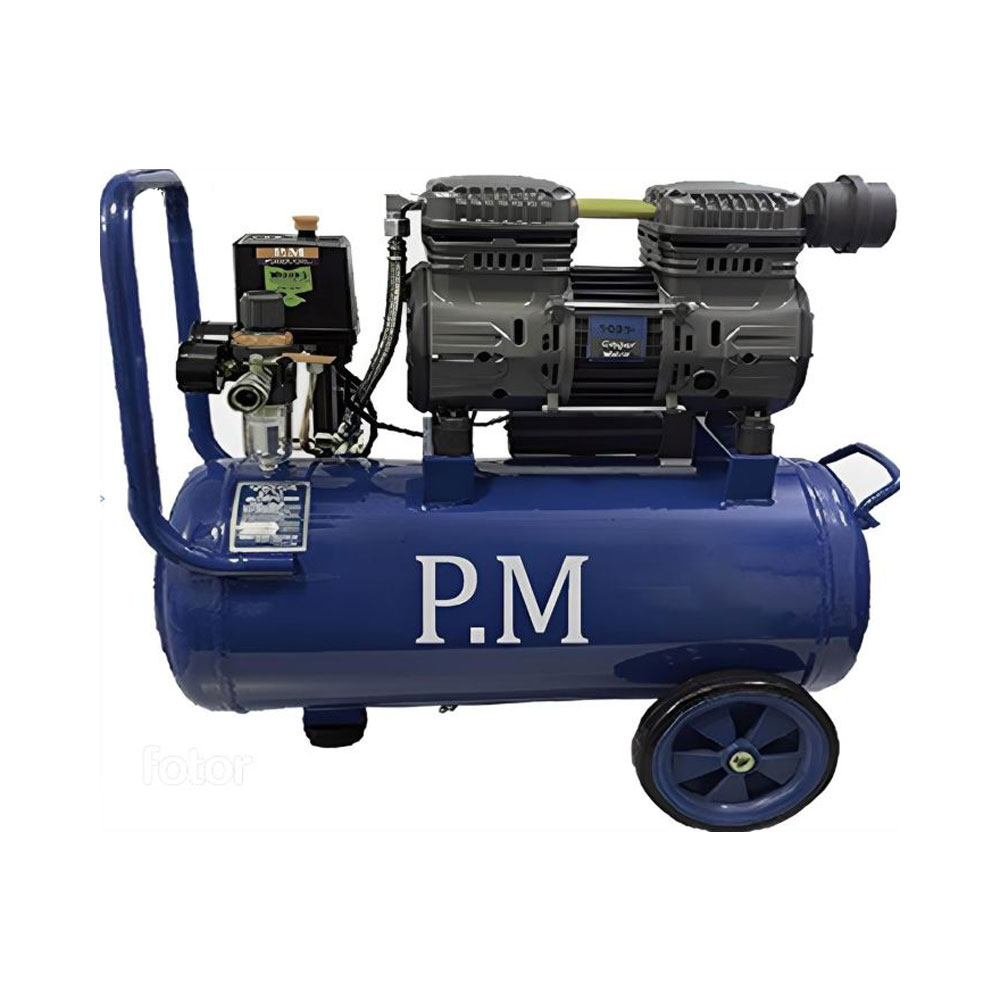 پمپ باد 50 لیتری بی صدا پی‌ام PM مدل TM50