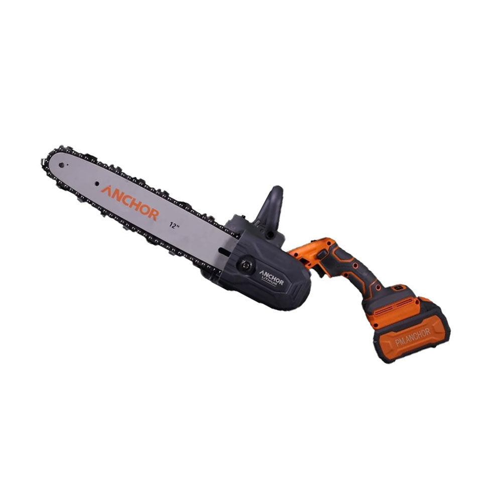 اره زنجیری شارژی 20 ولت 25 سانت براشلس آنکور Anchor مدل DCS1