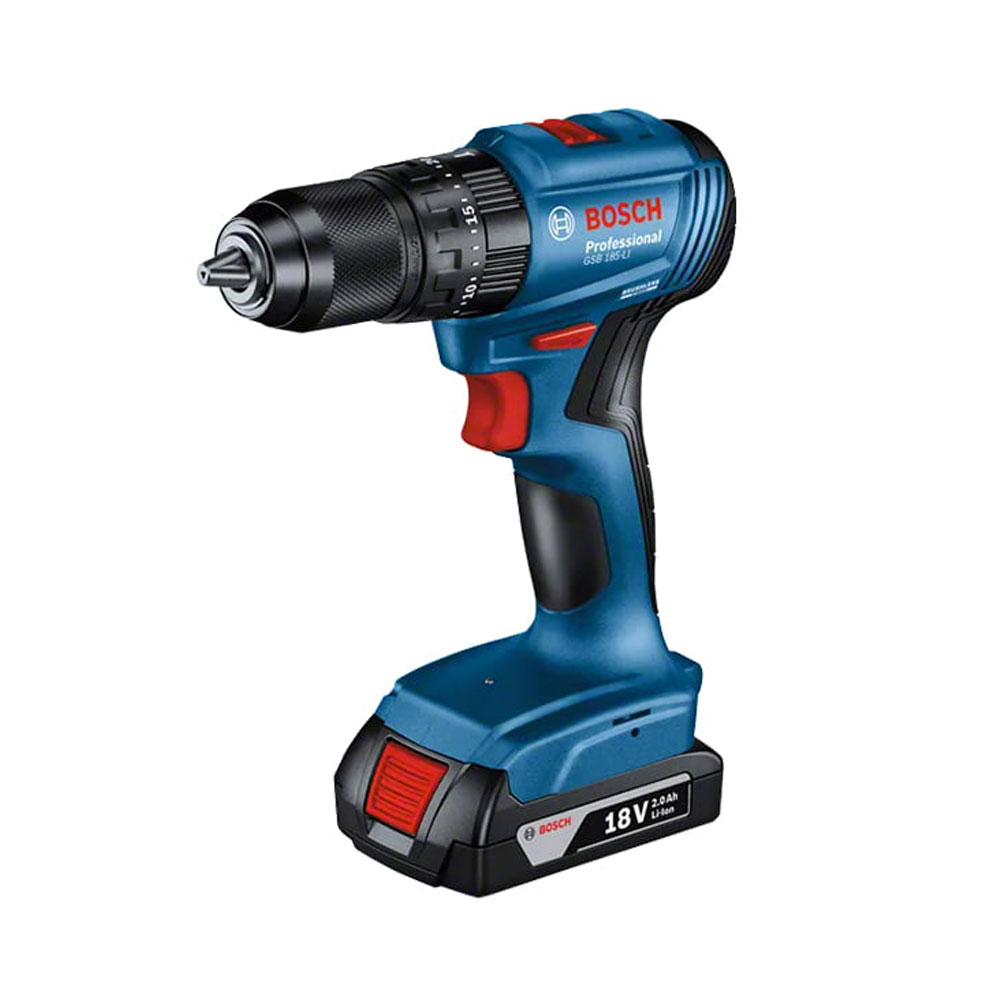 دریل پیچ گوشتی شارژی 18 ولت بوش مدل GSB185-LI