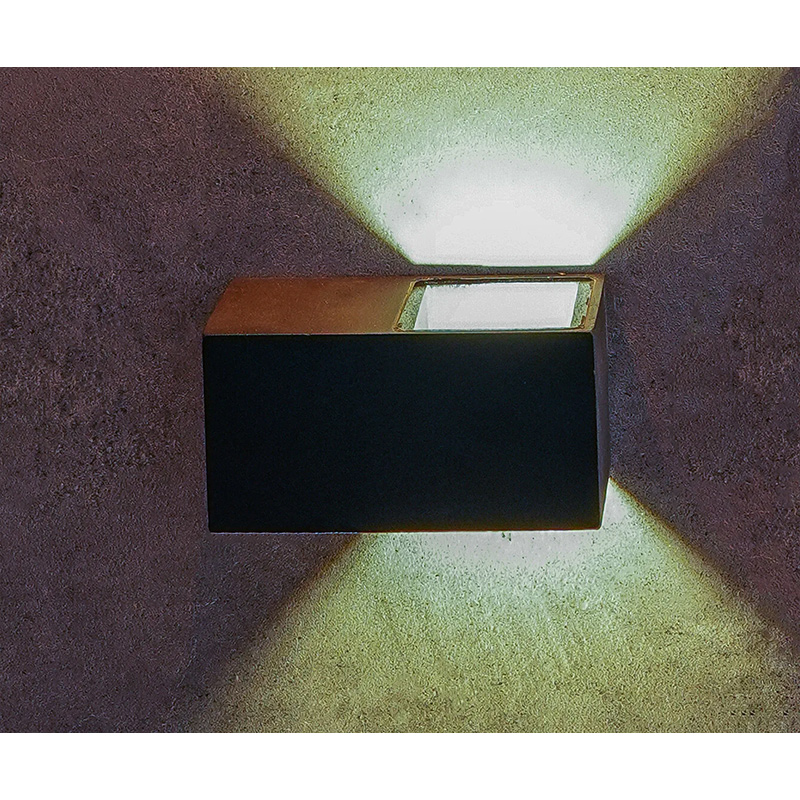 چراغ دکوراتیو دو طرفه مستطیل زمرد نور ZNE.W.136