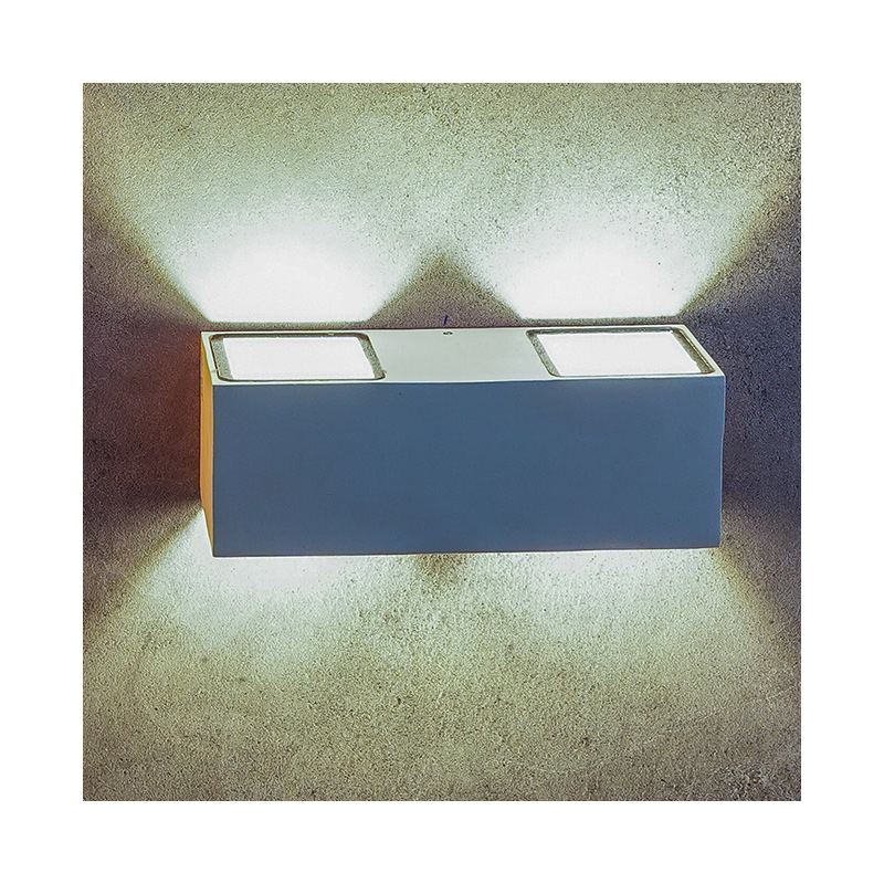 چراغ دکوراتیو چهار طرفه مستطیل زمرد نور ZNE.W.137