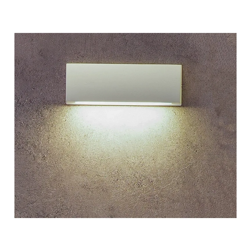 چراغ دیواری روکار مستطیل 9 وات زمرد نور ZNE.W.167