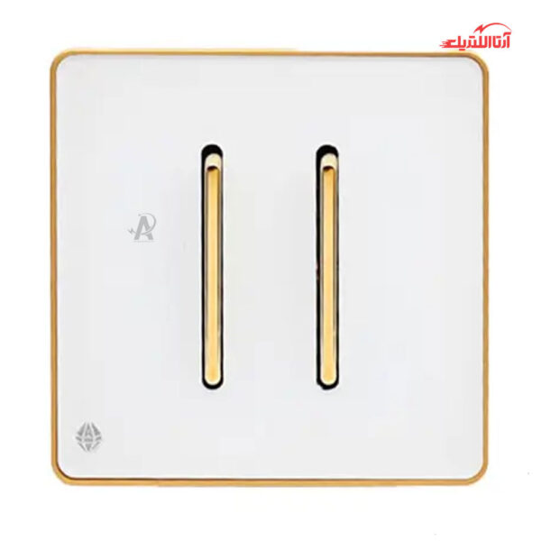 کلید دو پل آسیا الکتریک مدل یاقوت