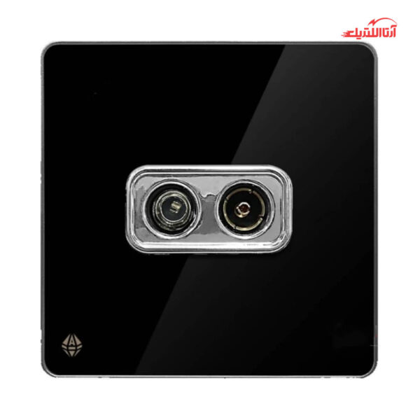 پریز آنتن دو منظوره آسیا الکتریک مدل یاقوت