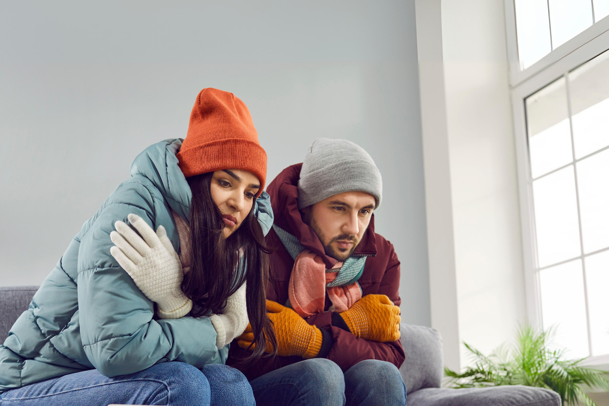 روش‌‌های گرم کردن خانه در صورت قطع گاز - جمع شدن در یک اتاق