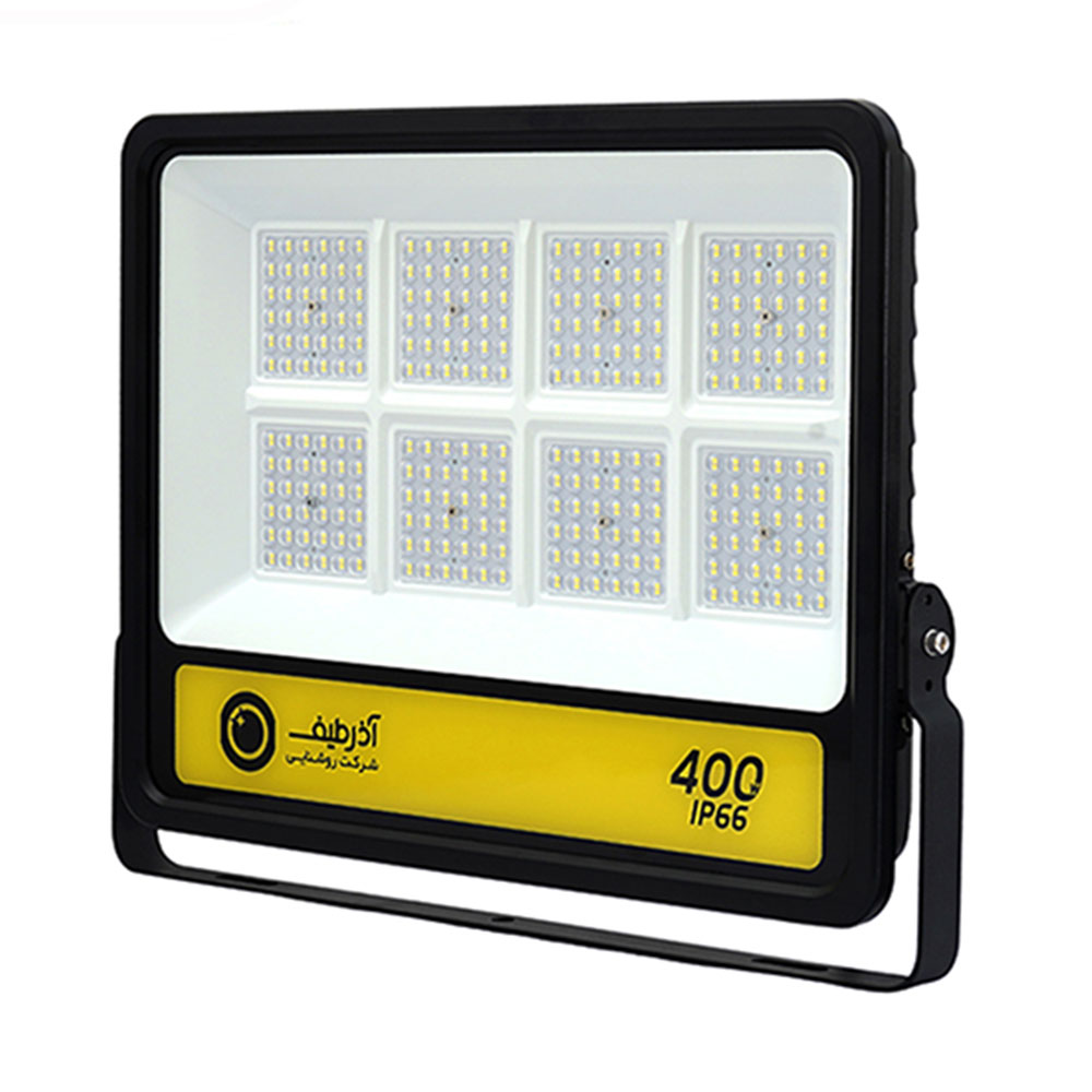 پروژکتور ال ای دی 400 وات لنزدار آذر طیف مدل آلفا کد FL400W