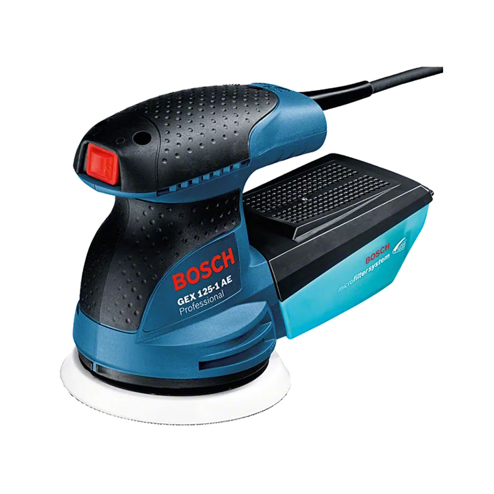 سمباده گرد لرزان 125 میلیمتر 250 وات بوش مدل GEX125-1AE