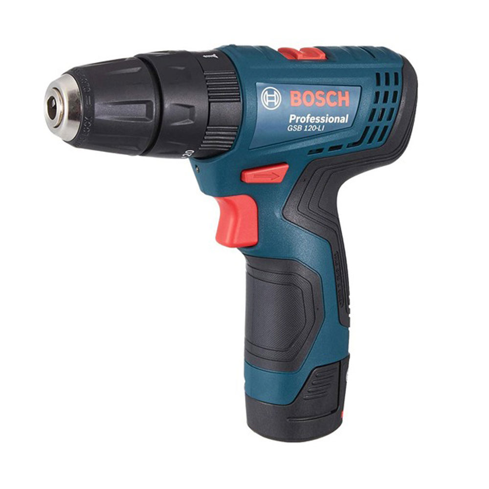 دریل پیچ گوشتی چکشی شارژی 12 ولت بوش مدل GSB120Li
