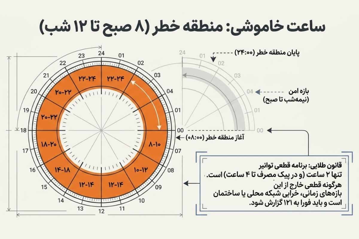 ساعت خاموشی من