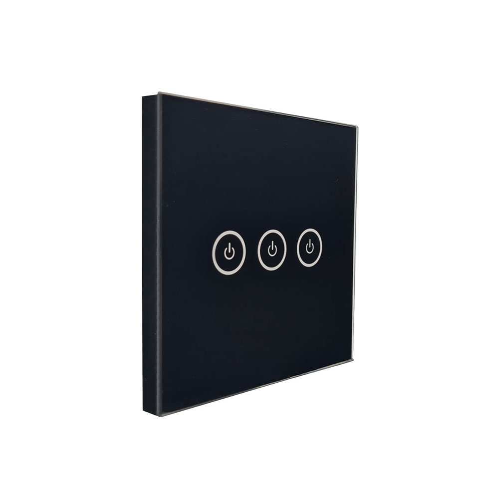 کلید هوشمند سه پل آسانه مدل کریستال کد NP-S31