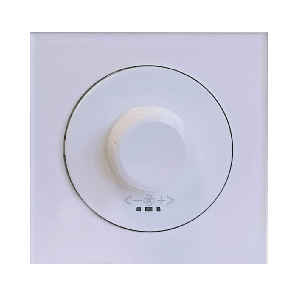 کلید دیمر فن 800 وات دلند پلاس مدل آوا پلکسی