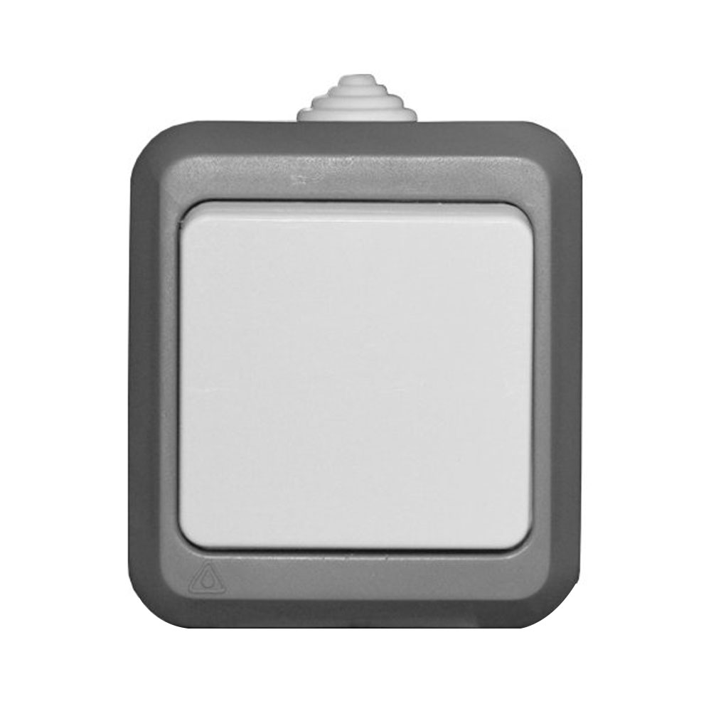 کلید تک پل روکار بارانی خیام الکتریک