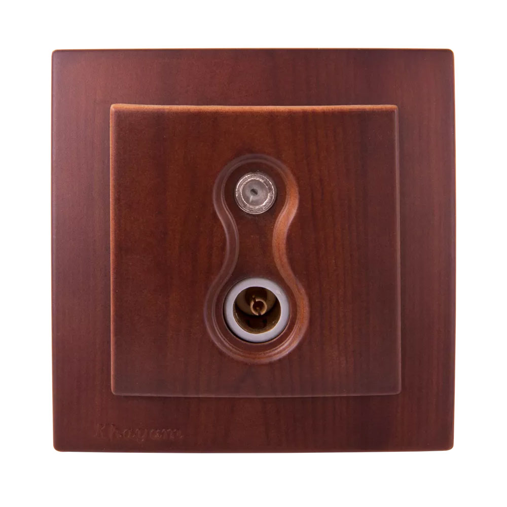 فیش آنتن دو منظوره طرح چوب خیام الکتریک مدل پرشین