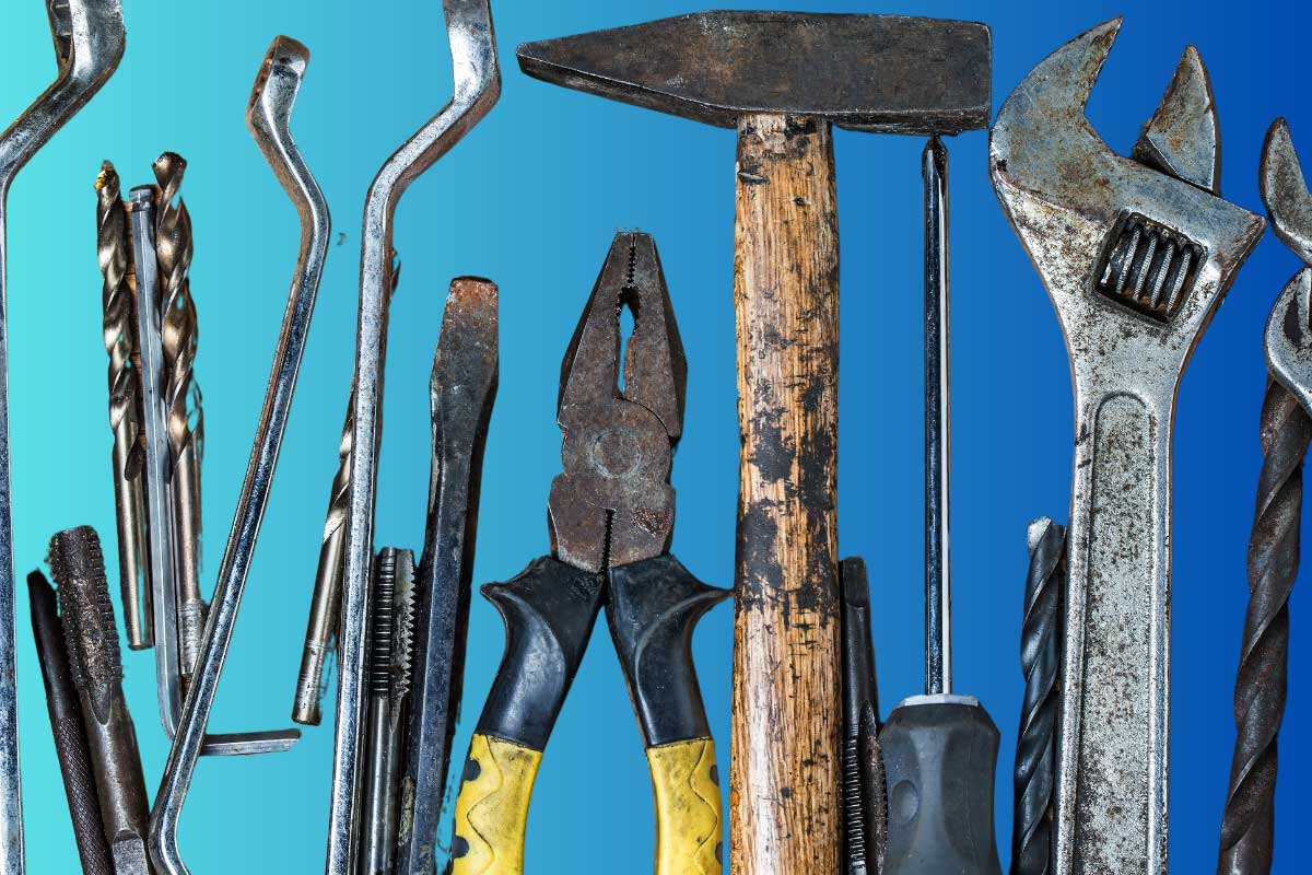 لیست ابزارهای دستی برای ساختمانسازی