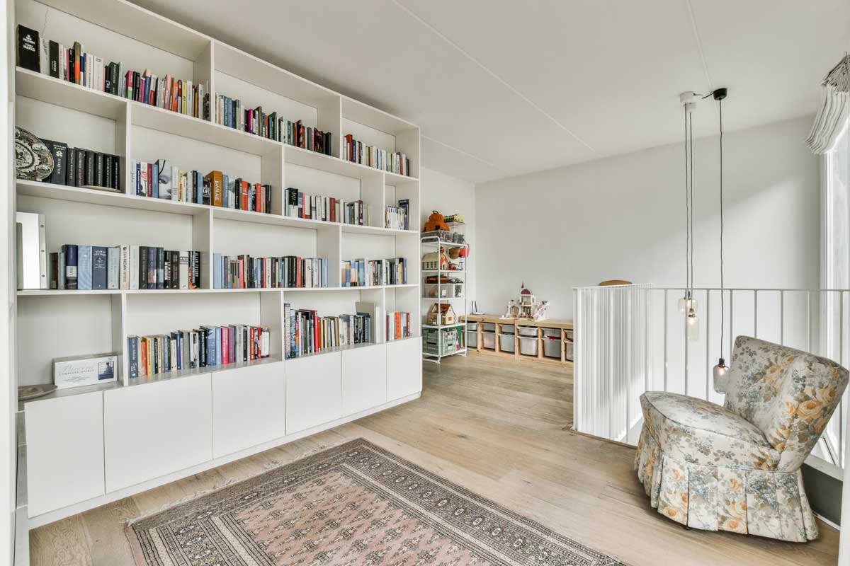 بهترین نورپردازی کتابخانه خانگی چگونه است؟