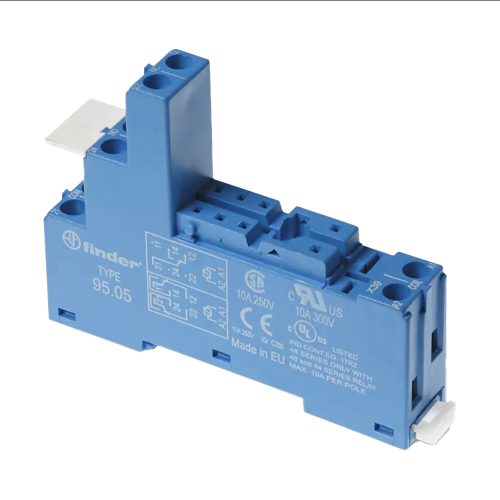 سوکت 9505 SMA رله فیندر با نگهدارنده فلزی