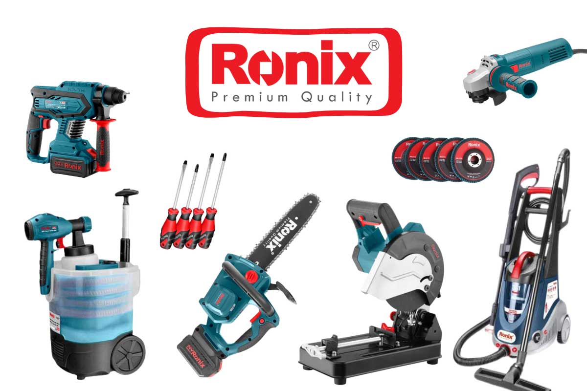 مجموعه ابزاراهای برقی و دستی رونیکس