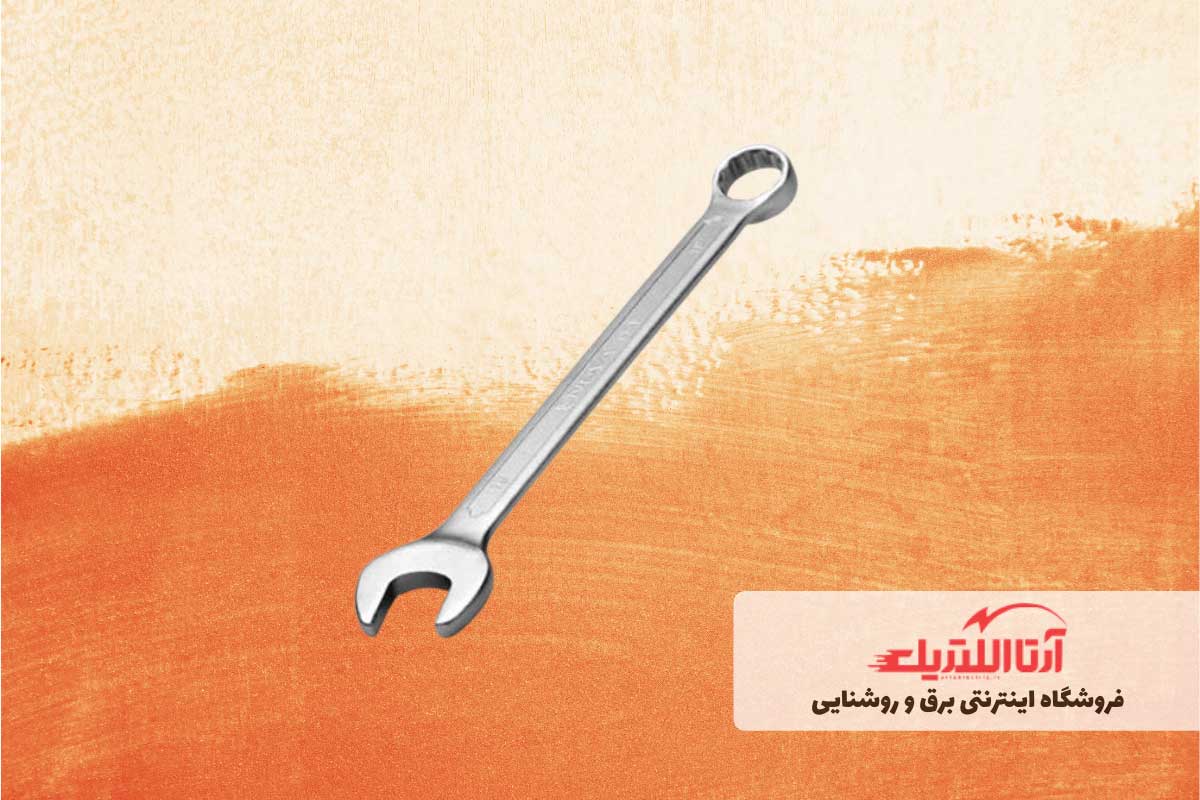 آچار یک سر رینگ یک سر تخت برای نصب و تعمیر پکیج دیواری