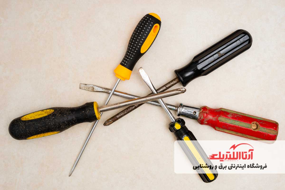 پیچ گوشتی برای نصب کولر گازی