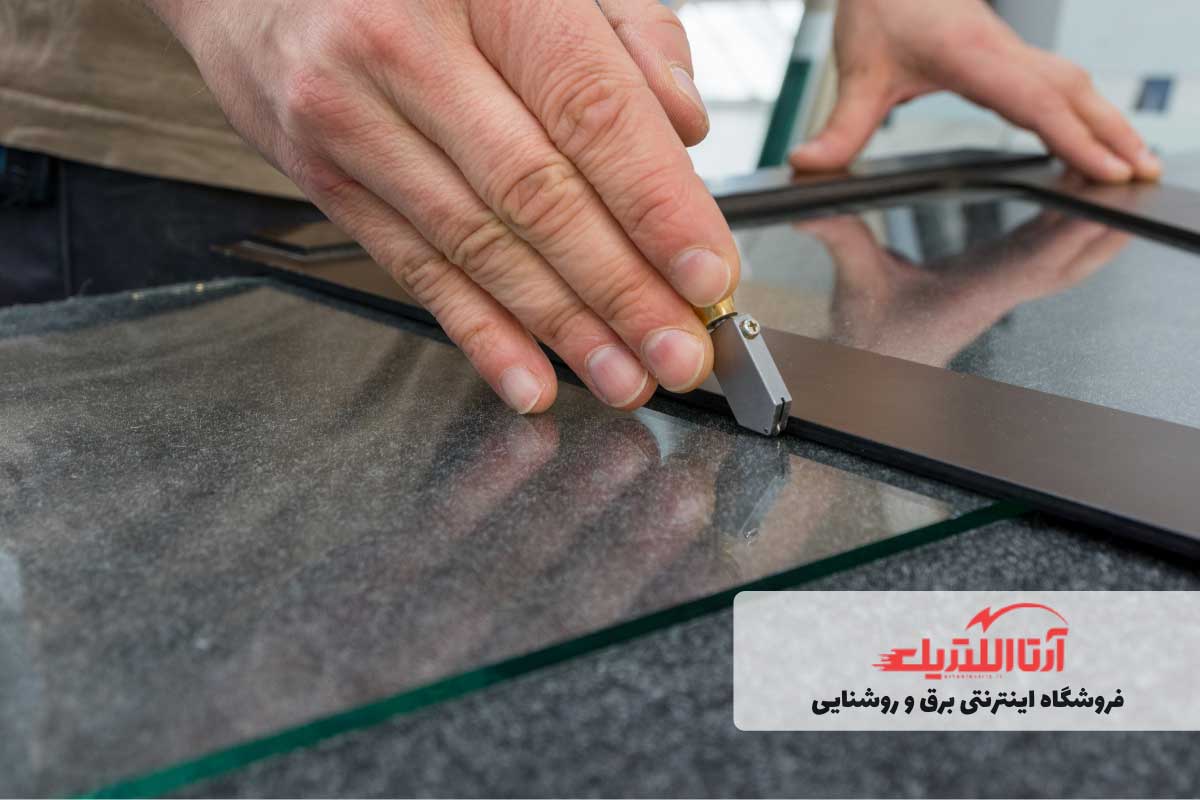الماس شیشه‌بر برای نصب کولرگازی