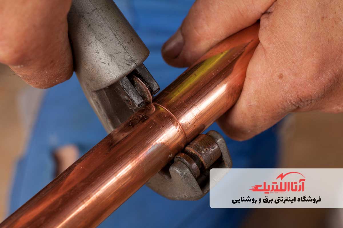 لوله‌بر مسی برای نصب کولرگازی
