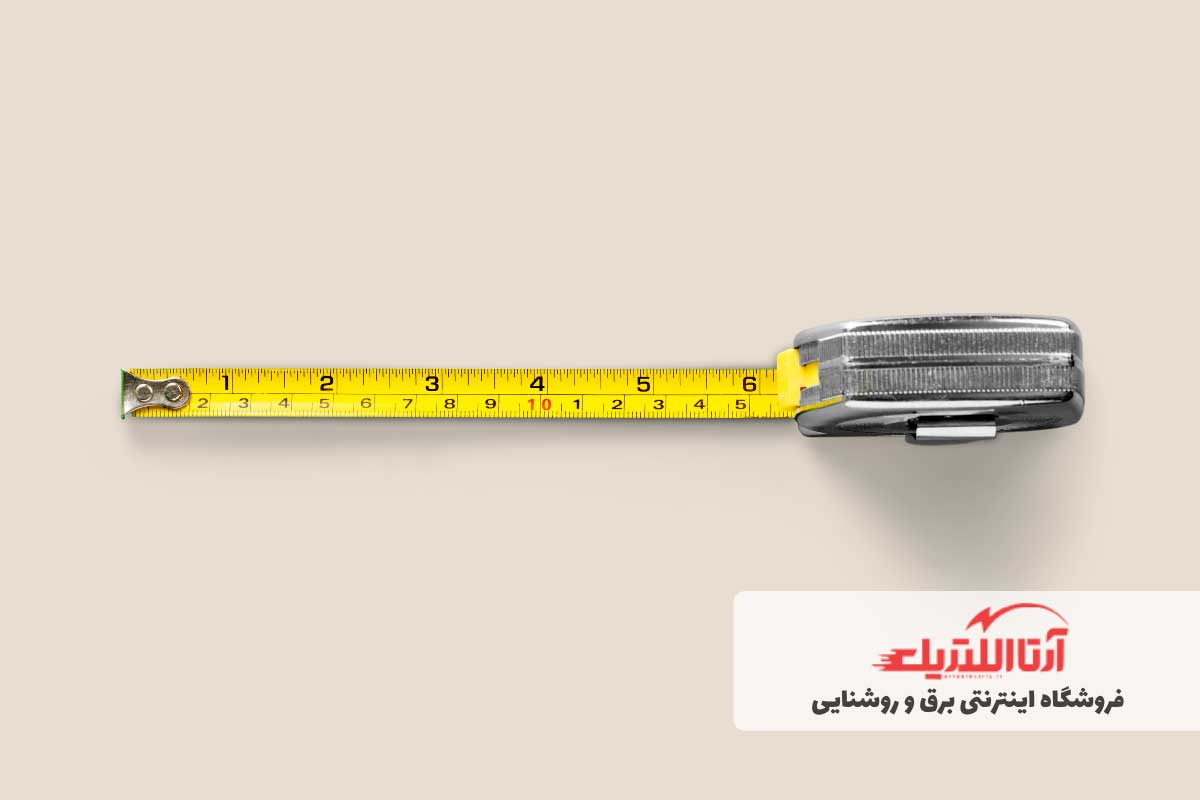 متر برای نصب کولرگازی