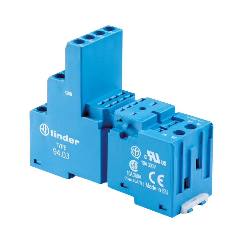 خرید و قیمت سوکت 9403 SMA رله فیندر با نگهدارنده فلزی