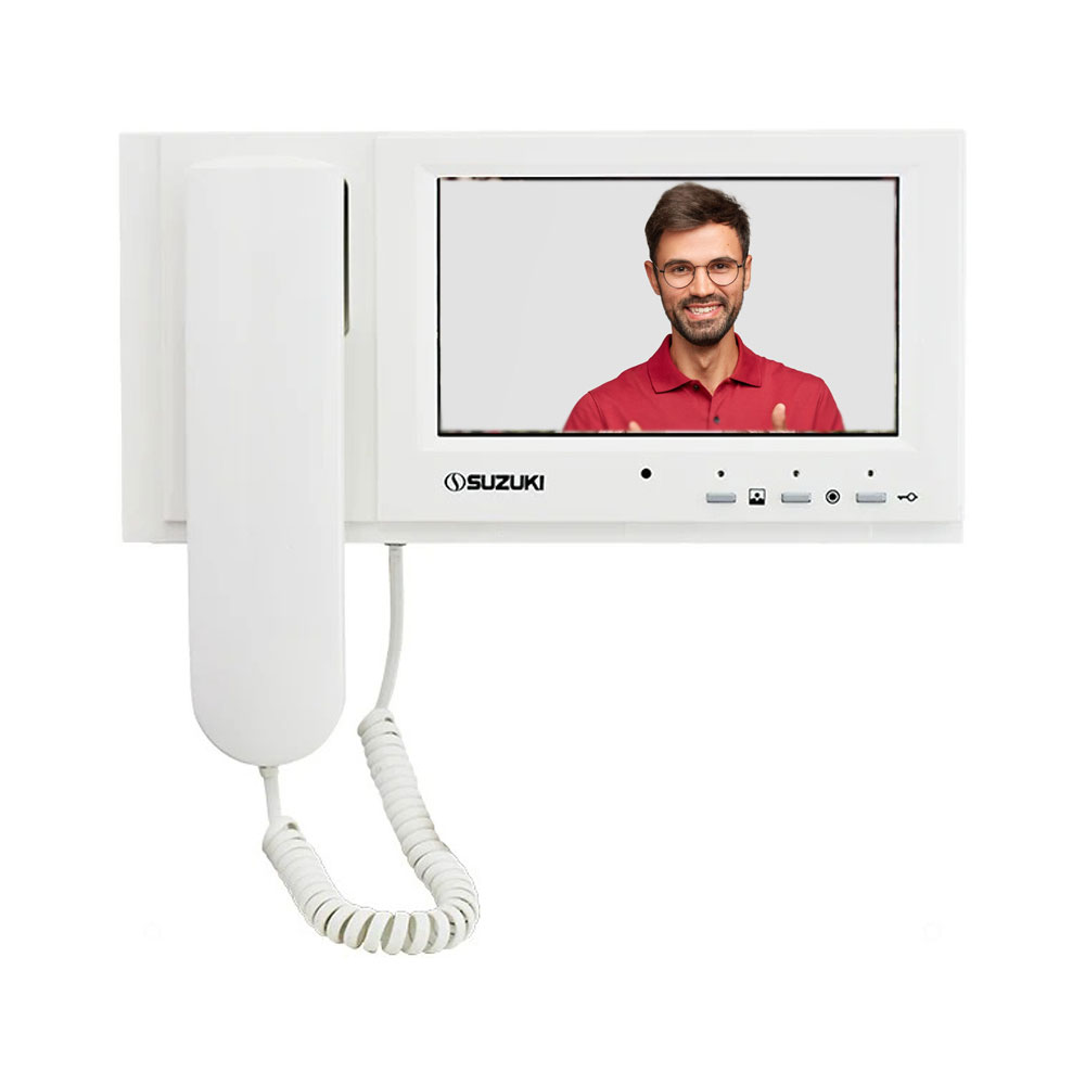 مانیتور آیفون تصویری 7 اینچ حافظه دار سوزوکی مدل SZ-725M