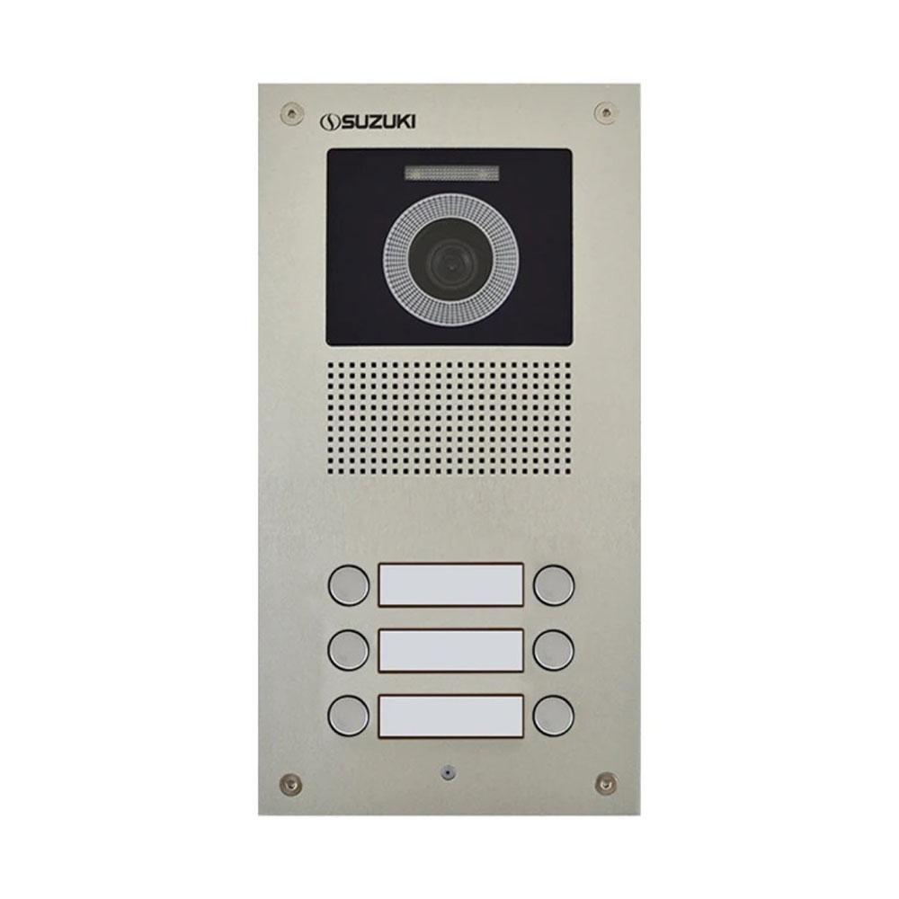 پنل آیفون تصویری 6 واحدی سوزوکی سری U