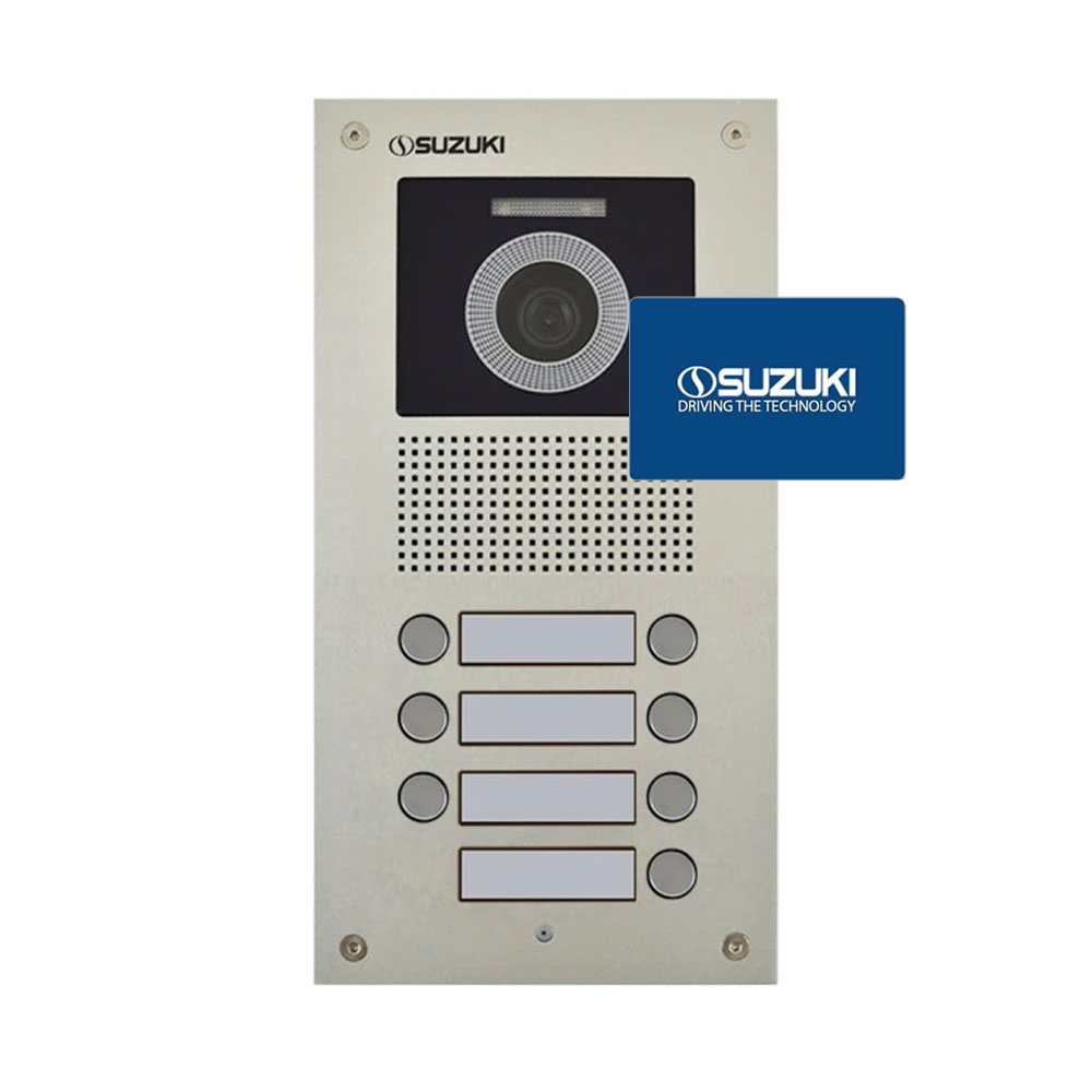 پنل آیفون تصویری کارتی 7 واحدی سوزوکی سری U