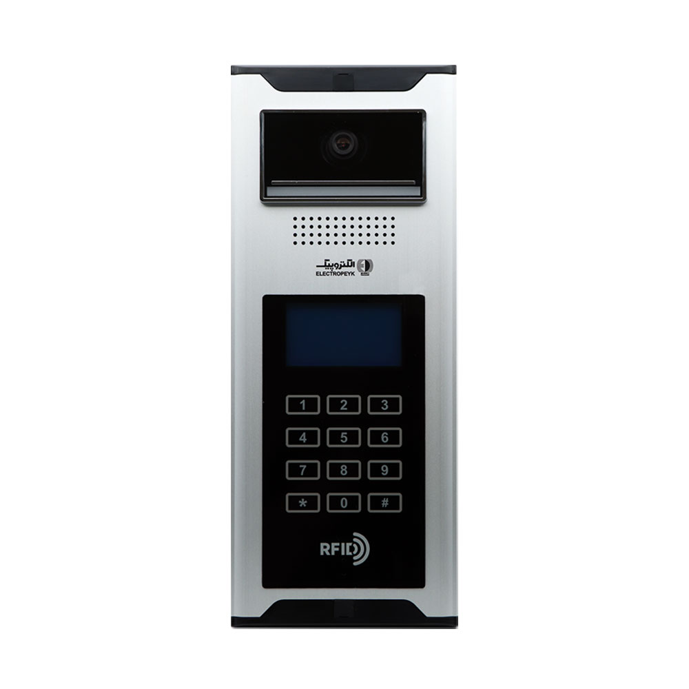 پنل آیفون تصویری کدینگ کارتی الکتروپیک مدل 599