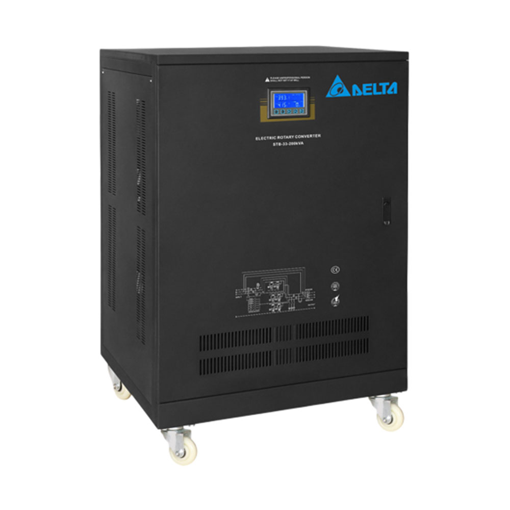 استابلایزر 200KVA سه فاز 243 آمپر سروو موتوری دلتا مدل STB-33