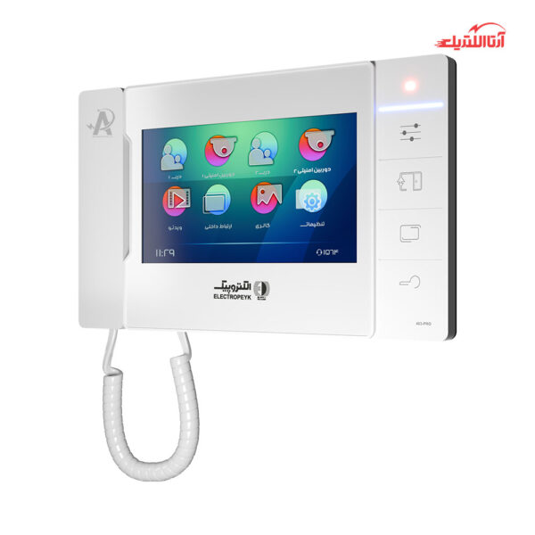 مانیتور آیفون تصویری 7 اینچ حافظه دار الکتروپیک مدل 403-PRO - تصویر 2