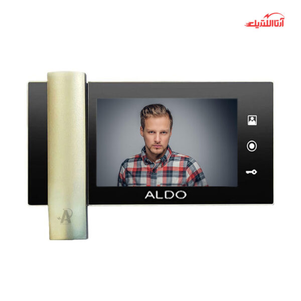 مانیتور آیفون تصویری 7 اینچ حافظه دار آلدو مدل 728M