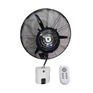 پنکه مه پاش دیواری سایز 65 ریموت دار منگزی