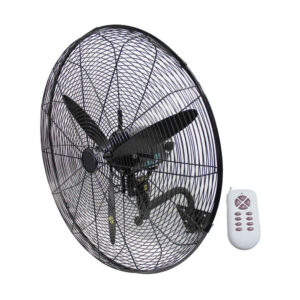 پنکه دیواری صنعتی قطر 75 ریموت دار منگزی