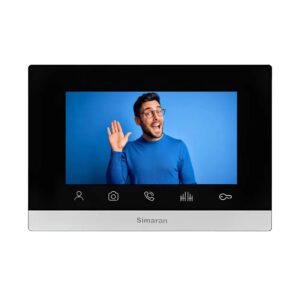 مانیتور آیفون تصویری 7 اینچ حافظه دار سیماران مدل 77-TKM