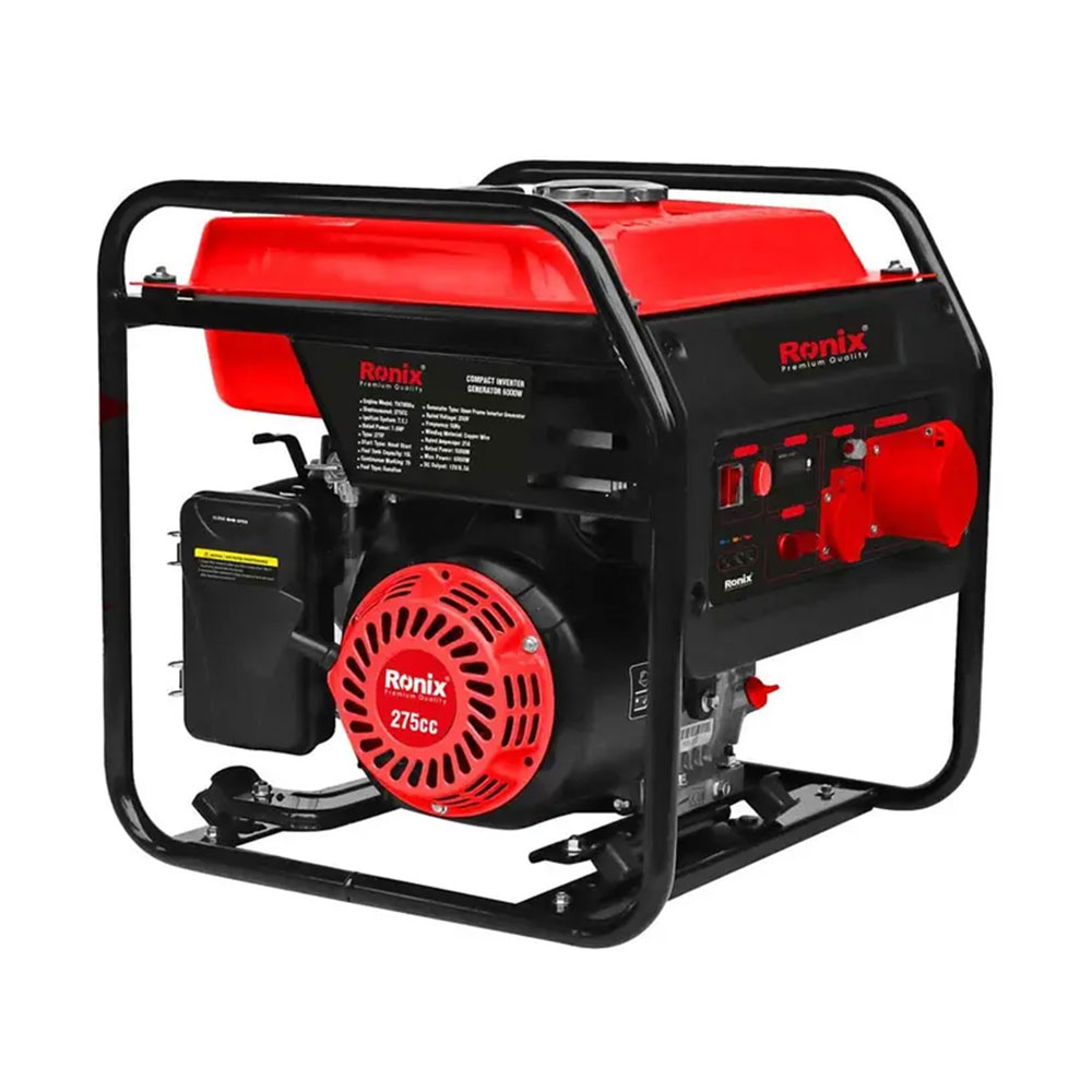 ژنراتور اینورتر کامپکت 6000 وات بنزینی رونیکس مدل RH-4772