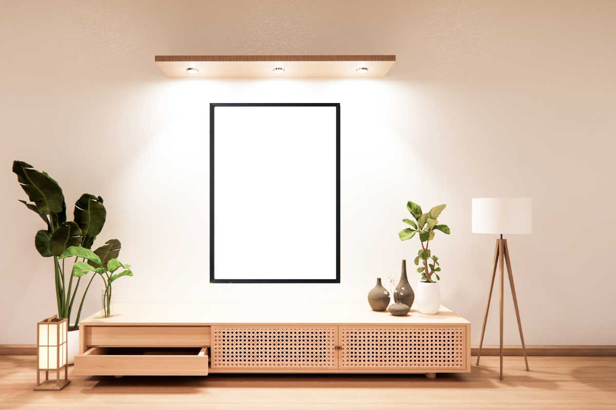 چراغ‌های تصویر و دیواری برای نورپردازی تاکیدی در منزل