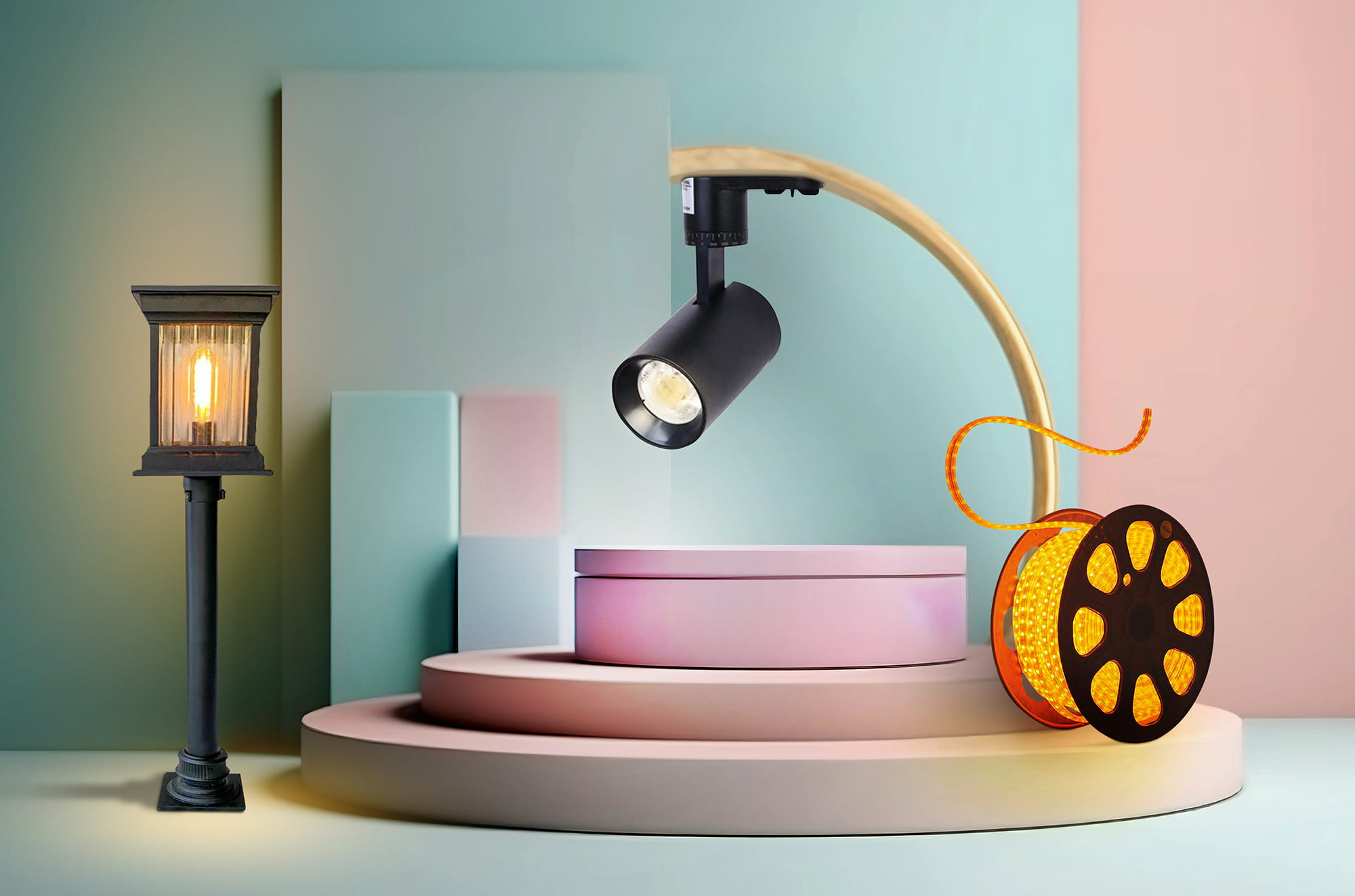 روشنایی و نورپردازی‌