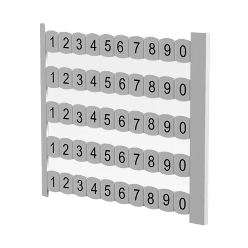 شماره ترمینال مدل سایز NS8 رعد بسته 10 عددی