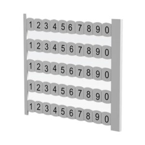 شماره ترمینال مدل سایز NS6 رعد بسته 10 عددی