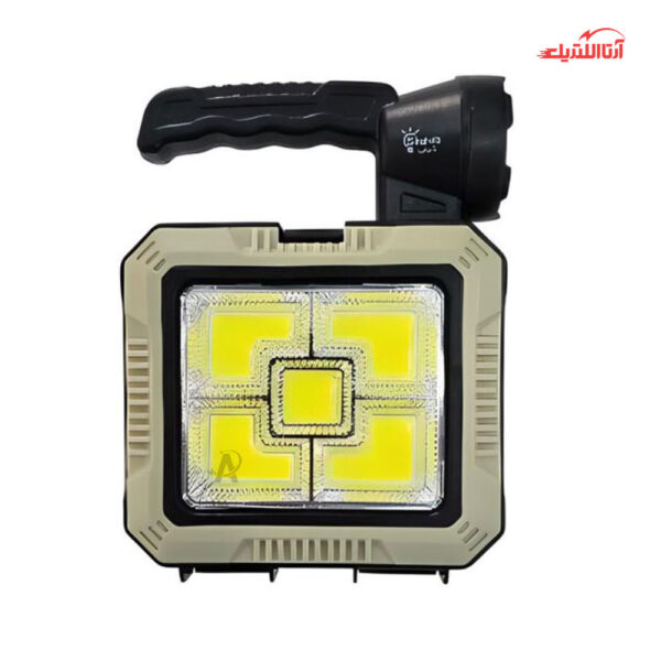 چراغ قوه خورشیدی و جعبه ابزار قابل حمل شهاب کد 7739-C