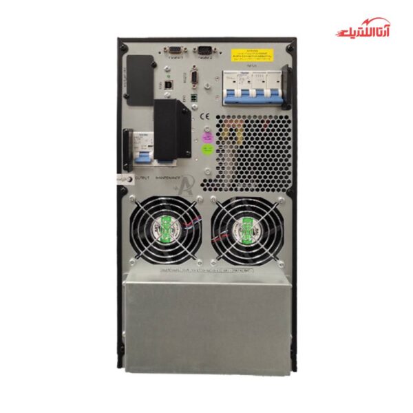 یو پی اس آنلاین 10KVA سه فاز به تکفاز بدون باتری هژیر صنعت مدل Genesis-A