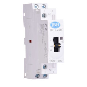 کنتاکتور 2 پل 25 آمپر دستی و اتوماتیک JBH کد CM202520A