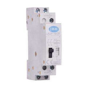 رله ضربهای 2 پل 16 آمپر 24 ولت DC دستی و اتوماتیک JBH مدل 2NO کد RL21620D