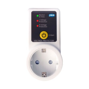 محافظ ولتاژ ارت دار 16 آمپر غیرقابل تنظیم JBH مدل دوشاخه ای کد P10016F0