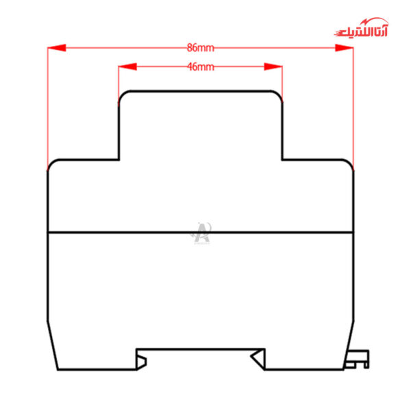 محافظ ولتاژ و جریان تکفاز 63 آمپر JBH مدل CVP-S کد P42063A1
